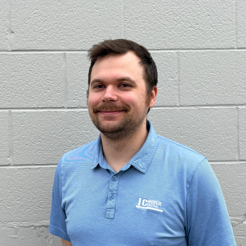 Concrete Central Team Member, Jacob Calkins